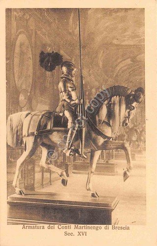 Cartolina Torino Timbro Armeria Reale Armatura dei Conti Martinengo di … | Immagine principale