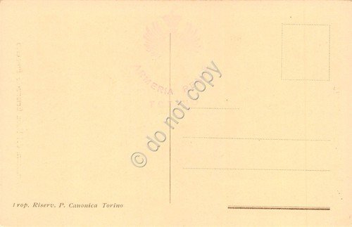 Cartolina Torino Timbro Armeria Reale Armatura del Duca Emanuele Filiberto | Immagine Gallery 2