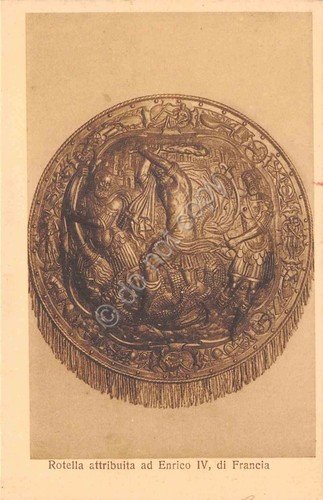 Cartolina Torino Timbro Armeria Reale Rotella attribuita ad Enrico Iv … | Immagine principale