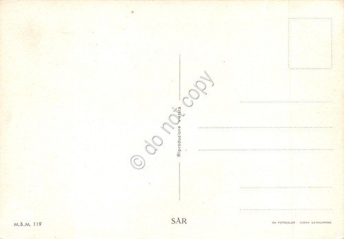 Cartolina Torino vedute auto d'epoca ed SAR | Immagine Gallery 2