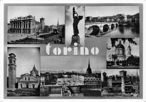 Cartolina Torino vedute Fotocelere R.O.T. | Immagine principale
