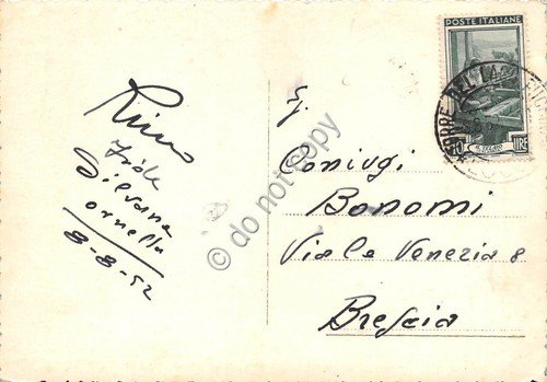 Cartolina Torre del Lago Puccini Villa Puccini Studio 1952 (Lucca) | Immagine Gallery 2