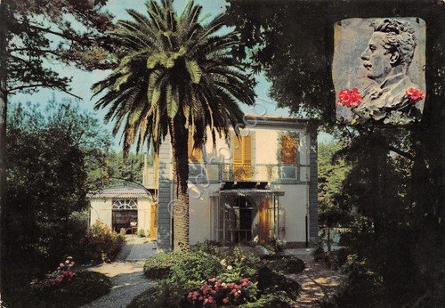 Cartolina Torre del Lago Puccini Villa Puccini timbro al retro | Immagine principale