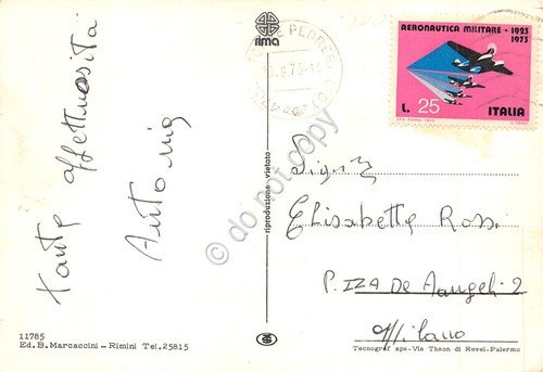 Cartolina Torre Pedrera vedute varie spiaggia 1973 | Immagine Gallery 2