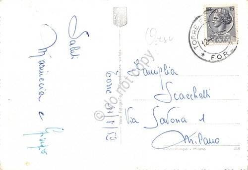 Cartolina Torre Pedrera vedutine spiaggia barca via 1959 | Immagine Gallery 2