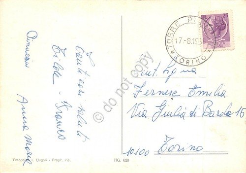 Cartolina Torre Pellice 3 Vedute 1958 (Torino) | Immagine Gallery 2