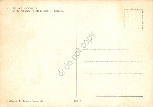 Cartolina Torre Pellice Fonte Bilancio Laghetto (Torino) | Immagine Gallery 2