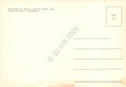 Cartolina Torri del Benaco Galoppatoio fantini cavalli anni '80 | Immagine Gallery 2