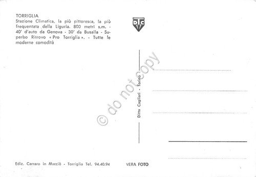 Cartolina Torriglia Lago del Brugneto | Immagine Gallery 2