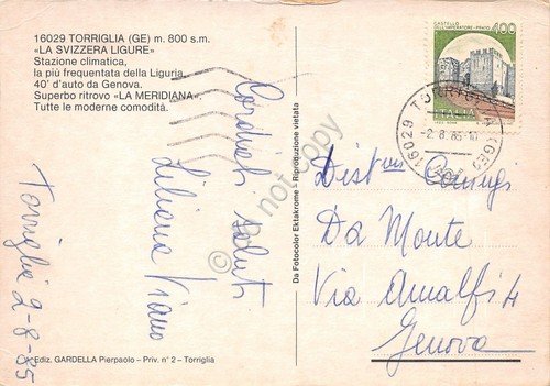 Cartolina Torriglia vedute e paese (Genova) | Immagine Gallery 2