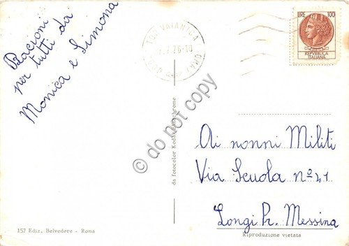 Cartolina Torvaianica Saluti da Vedutine spiaggia (Altre tematiche)