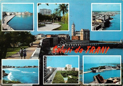 Cartolina Trani Vedute 1968 (Bari) | Immagine principale