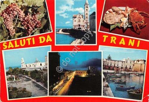 Cartolina Trani vedutine (Altre tematiche)