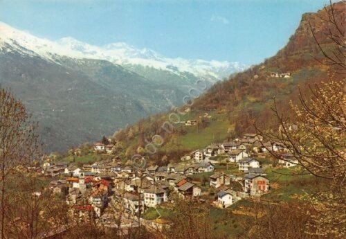 Cartolina Traversella Panorama Monte Monfandi 1976 | Immagine principale