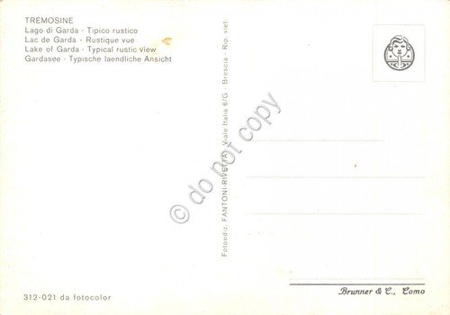 Cartolina Tremosine Lago di Garda Tipico rustico (Brescia) | Immagine Gallery 2