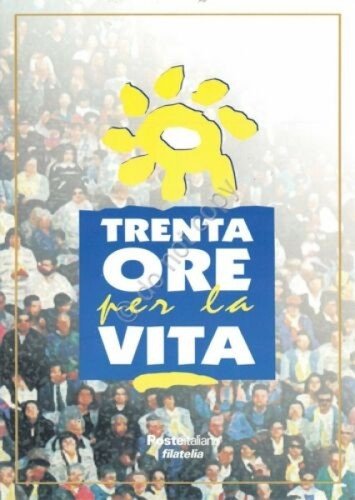 Cartolina Trenta ore per la vita timbro filatelico giorno di …