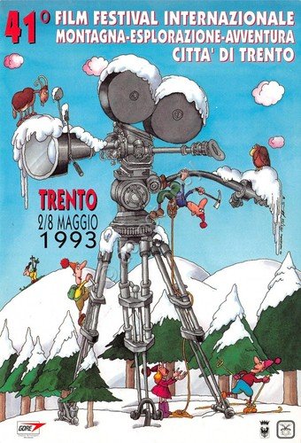 Cartolina Trento 41 film festival montagna timbro filatelico 1993 n. … | Immagine principale
