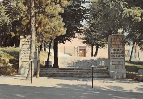 Cartolina Trento Museo Nazionale Alpini