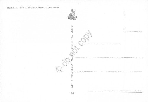 Cartolina Trento Palazzo Rella Affreschi animata | Immagine Gallery 2