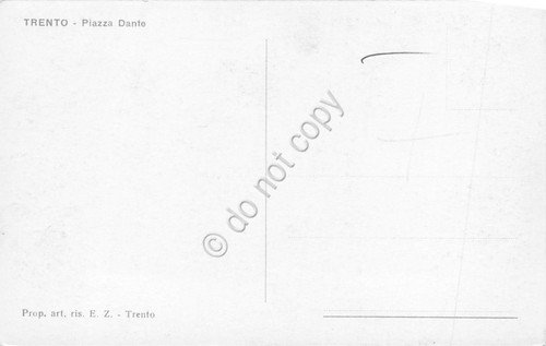 Cartolina Trento Piazza Dante animata | Immagine Gallery 2