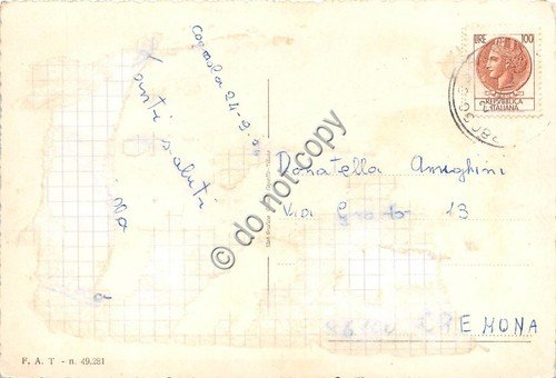 Cartolina Trento Piazza Italia insegna Giuseppe Niccolini | Immagine Gallery 2