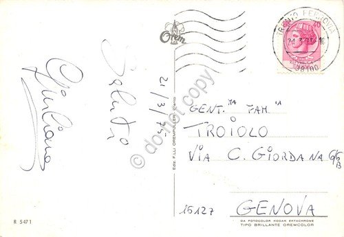 Cartolina Trento vedute varie funivia 1975 | Immagine Gallery 2