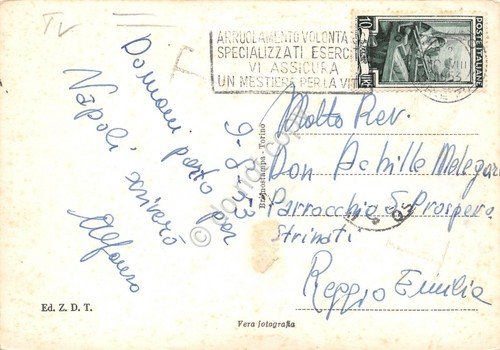 Cartolina Treviso Barriera Garibaldi 1953 | Immagine Gallery 2