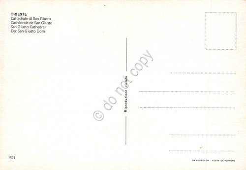Cartolina Trieste Cattedrale di San Giusto | Immagine Gallery 2