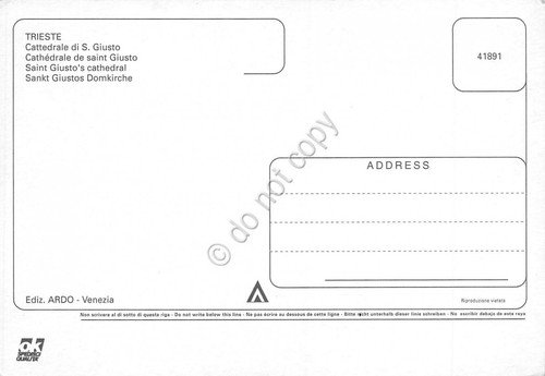 Cartolina Trieste Cattedrale di San Giusto | Immagine Gallery 2