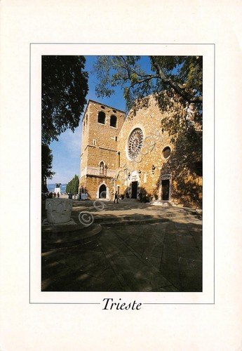 Cartolina Trieste Cattedrale San Giusto | Immagine principale