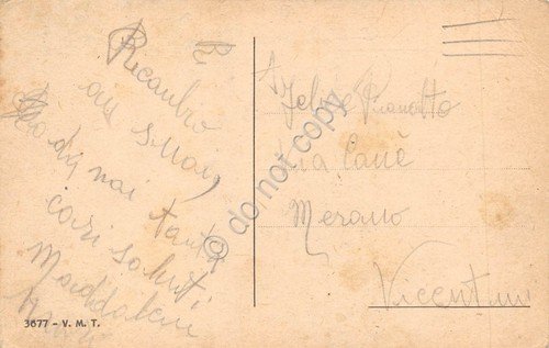 Cartolina Trieste Hotel Savoia sulla Riva Nazario Sauro