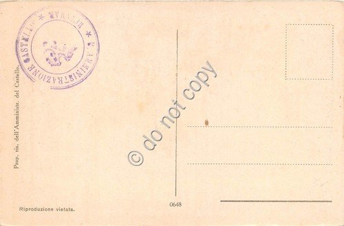 Cartolina Trieste Miramar Sala del Trono