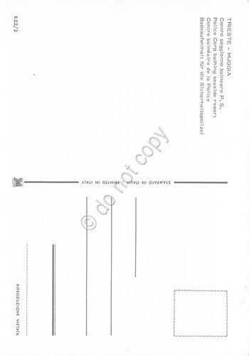 Cartolina Trieste Muggia Centro Soggiorno balneare piscina animata 4 vedute | Immagine Gallery 2