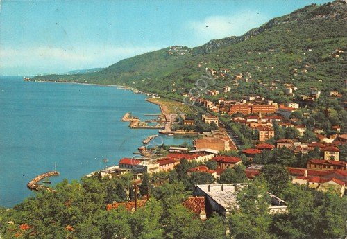 Cartolina Trieste panorama e riviera di Barcola anni '60 | Immagine principale