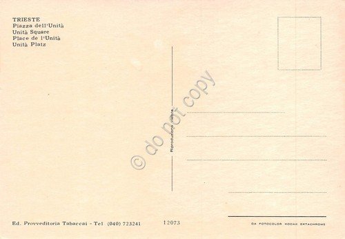 Cartolina Trieste Piazza dell' Unità animata auto | Immagine Gallery 2