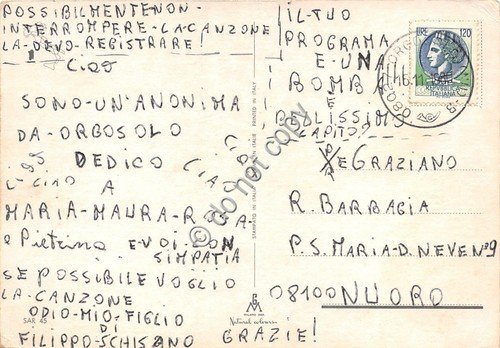 Cartolina Trinità d'Agultu saluti da vedutine aragosta (Altre tematiche)