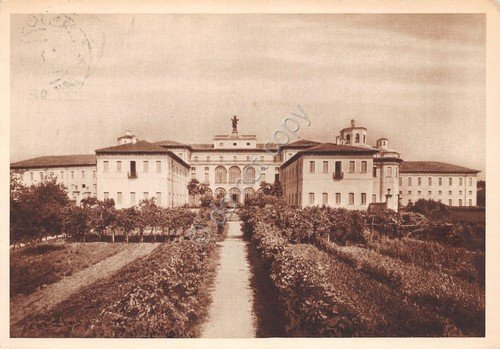 Cartolina Triuggio Milano Villa S. Cuore Opera Ritiri Spirituali