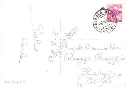 Cartolina Trona Lago e Pizzo Alpi Orobie 1962 | Immagine Gallery 2