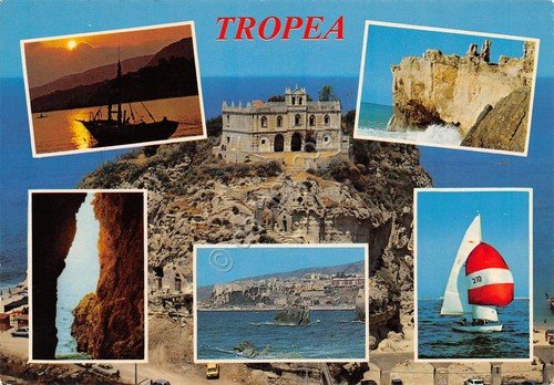 Cartolina Tropea vedute 1985 (Vibo Valentia) | Immagine principale
