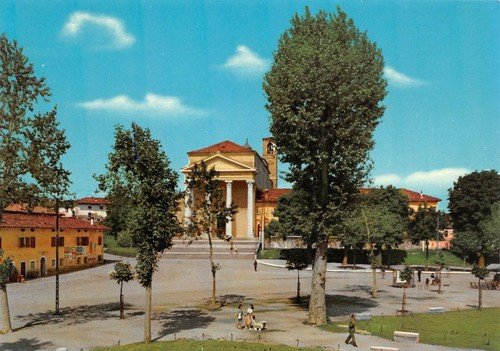 Cartolina Udine Basilica Beata Vergine delle Grazie