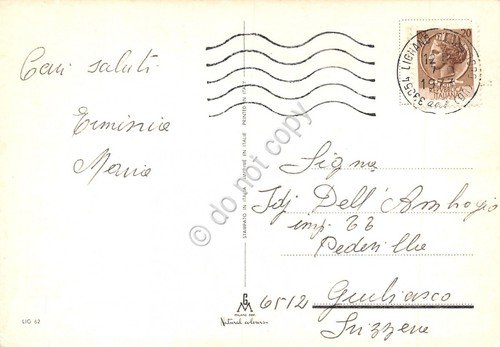 Cartolina Udine Lignano vedutine 1973