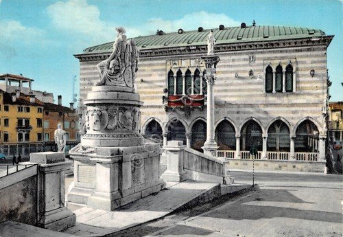 Cartolina Udine Loggia del Lionello