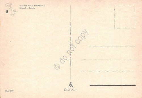 Cartolina Ulassai Grotte | Immagine Gallery 2