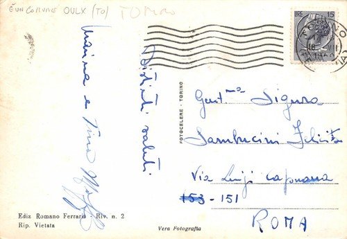 Cartolina Ulzio Panorama | Immagine Gallery 2