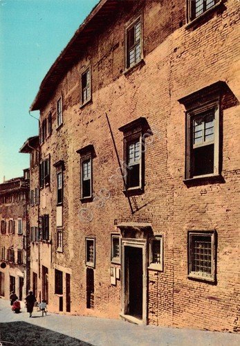 Cartolina Urbino Casa di Raffaello Sanzio 1971 | Immagine principale