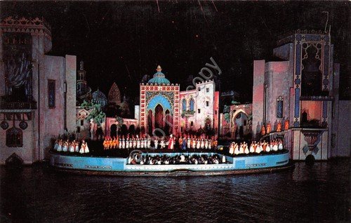 Cartolina USA NY Jones Beach Marine Theatre scene from Arabian … | Immagine principale