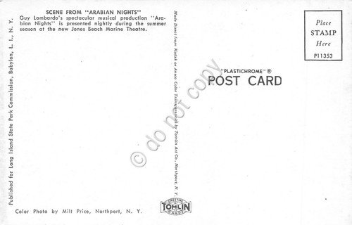 Cartolina USA NY Jones Beach Marine Theatre scene from Arabian … | Immagine Gallery 2