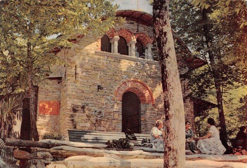 Cartolina Uscio Colonia Carlo Arnaldi animata