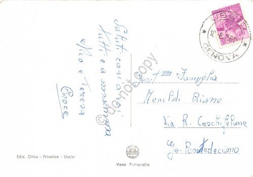 Cartolina Uscio Panorama 1961 | Immagine Gallery 2