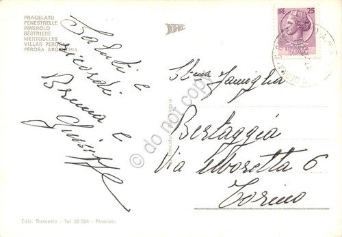 Cartolina Val Chisone vedute varie località (Torino) | Immagine Gallery 2